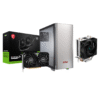 RTX 4060 VENTUS 2X 8G OC, RYZEN 5 5600X, DEEPCOOL AG200, B550M, 16GB DDR4 3200 MHZ, 512 GB SSD, 750W, XPG INVADER GAMING CASE - 2 FANS