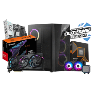 RX 9070 XT ELITE 16Gb, Ryzen 5 9600x, 240m msi Liquid cooler, MSI B840 GAMING PLUS WIFI, 32GB 6000mhz, 1TB M.2 GEN 4, 850W gold, XPG Lander gaming case - 4 fans
