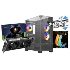 RTX 4060 8GB, INTEL I5 13400F, DEEPCOOL AG 200, B760M DDR5 GIGABYTE, 16 GB DDR5 6000MHZ, XPG LANDER GAMING CASE - 3 FANS, 500 GB SSD, 700W