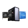 MSI RTX 4060 TI 8GB, INTEL I5 12400F, AG 200 CPU COOLER, H610M, 500 GB SSD, 16 GB 3200 MHZ, ZALMAN M3 GAMING CASE WITH 2 FANS700W,