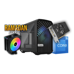 RTX 3050 8GB, INTEL I5 12400F, XIGMETIC AK4 DIGITAL CPU TOWER COOLER, H610 ITX WIFI, 512GB M.2 NVME, DDR4 16 GB, 650W CORSAIR SEMI MODULAR, TORRENT NANO ITX GAMING CASE