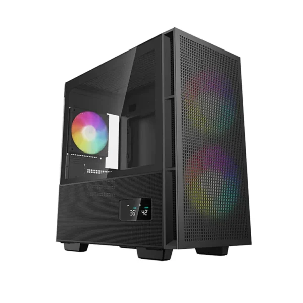 DEEPCOOL CASE CH360 DIGITAL M-ATX 3 Fans RGB