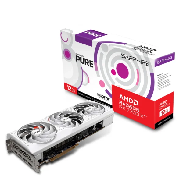 PURE AMD Radeon RX 7700 XT 12GB Graphics Card