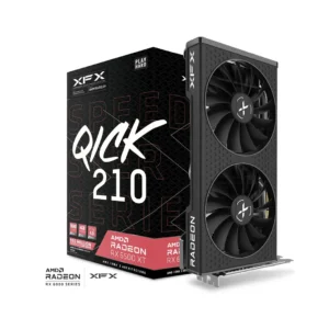 XFX Speedster QICK 210 AMD Radeon RX 6500 XT Core Gaming Graphics Card with 4GB GDDR6, AMD RDNA 2