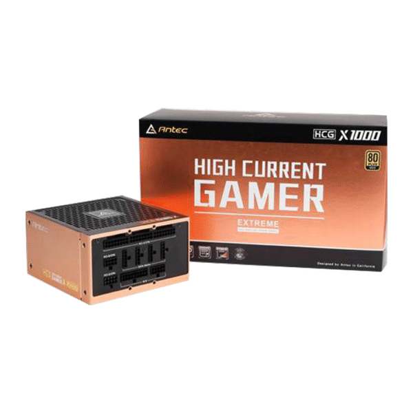 Antec HCG-1000W -EXTREME SMPS - 1000 Watt 80 Plus Gold Certification Fully Modular PSU with Active PFC