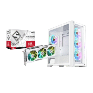 RX 7800 XT Steel Legend 16GB OC, I5 13400f, Ag200 cooler, B760m DDR5, RAM 16gb DDR5 6000mhz, SSD 1 tb gen4 nv3, 750w gold sharkoon, GAMEON Vortex Arctic - 4 fans