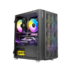 ANTEC NX200 M, MICRO-ATX TOWER, MINI-TOWER COMPUTER CASE WITH 120MM REAR FAN PRE-INSTALLED, MESH DESIGN IN FRONT PANEL VENTILATED AIRFLOW, NX SERIES, BLACK, (CJ11132623)