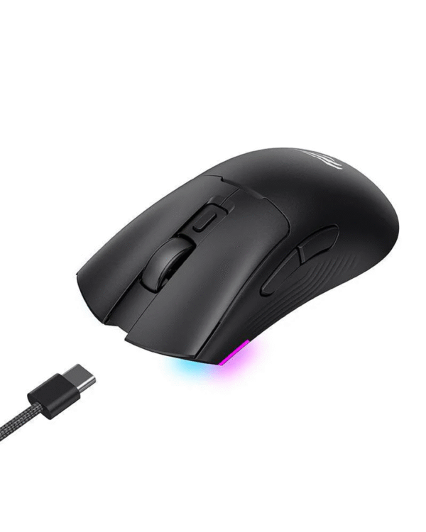 Havit MS966WB Quad-mode Wireles Gaming Mouse ( Wired+2.4GHz-USB+2.4G-Type-C+BT5.2 ) - Image 2