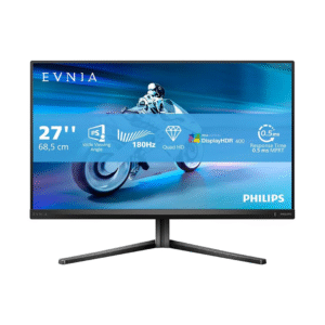 Philips Evnia 27M2N5500 – 27" QHD, IPS, 180Hz, 1ms, HDR 400, FreeSync & G-SYNC, Ergonomic Stand