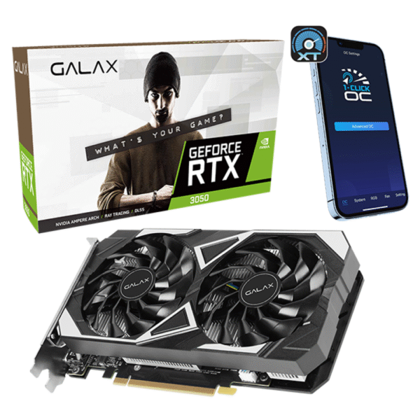 RTX 3050 GALAX 6GB, INTEL I3 12100F, DEEPCOOL AG200, MSI H610M, MSI 240GB SATA, 16 GB 3200 MHZ, 700W, XPG INVADER ARGB GAMING CASE - 2 FAN - Image 3