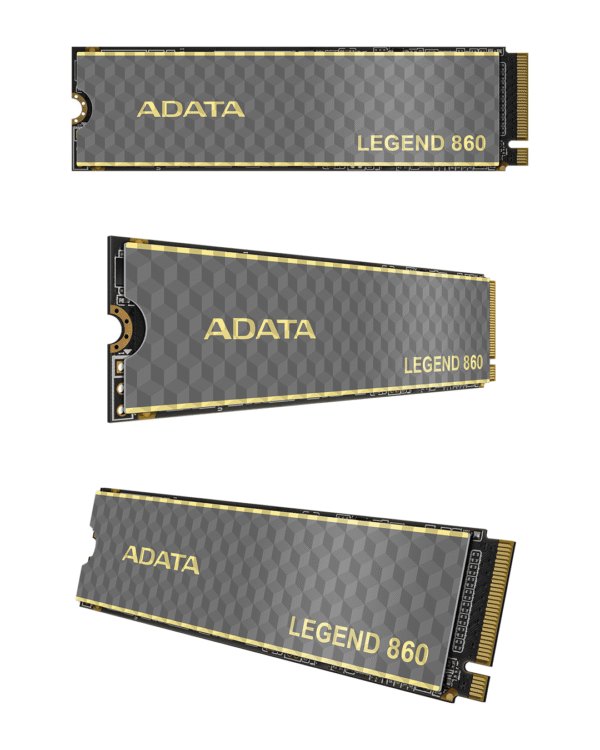ADATA LEGEND 860 PCIe Gen4 x4 M.2 2280 Solid State Drive 1TB 6,000/4,000 MB/s Works with PS5 - Image 2