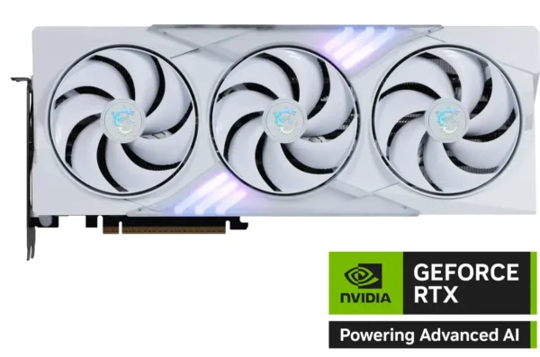 MSI - NVIDIA GeForce RTX 5080 16G GAMING TRIO OC WHITE 16GB GDDR7 PCI Express Gen 5 Graphics Card - White - Image 7