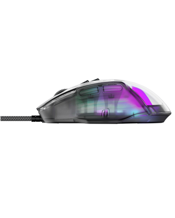 Havit MS1011SE Gaming Mouse, 1200-7200dpi, 6 buttons, Programmable, RGB, 113g, 1.5m, USB, Black - Image 4