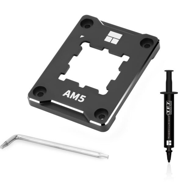 Thermalright ASF-Black AM5 CPU Holder, Corrective Anti-Bending Fixing Frame, AM5 Full-fit Fixed Non-Marking Mounter, AM5 Anti-Bending Contact Frame, CPU Cooler Standard - Image 2