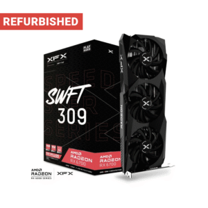 XFX SPEEDSTER SWFT 309 AMD Radeon™ RX 6700 CORE Gaming Graphics Card with 10GB GDDR6 HDMI 3xDP, AMD RDNA™ 2 (Refurbished)