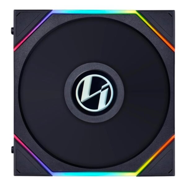 UNI FAN TL-LCD 140 Black (1pc)aRGB PWM with LCD Screen 140mm TBC RPM (1pcs) NO controller 28mm thickness