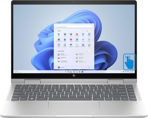 HP Envy x360 2-in-1 Laptop 14.0" Touchscreen IPS FHD Display (Intel Core 5 120U, 8GB RAM, 512GB SSD, Backlit KYB, Fingerprint, Thunderbolt 4, WiFi 6E, SD Reader, Win 11 Home) - Image 8
