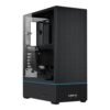 LIAN LI SUP01X Gaming Case Black,Medium Case - (3x120mm PWM fans, PCIE 4.0 included)