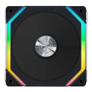 LIAN LI UNI FAN SL120 V2 120MM fan -Single Black, (Reverse fan)