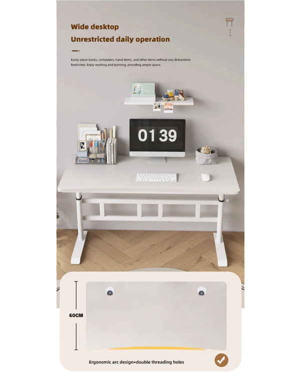 Modern Adjustable Gaming & Office Standing Desk - Image 7