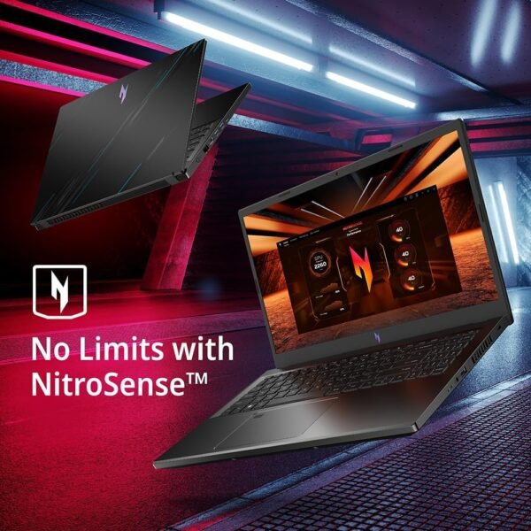 Acer Nitro V 15 ANV15-51-79G2 Gaming Laptop, 15.6" FHD IPS 165Hz Display, Intel Core i7-13620H, 16GB RAM, 512GB SSD, GeForce RTX 4060 8GB GPU, ENG K/B, Free DOS, Black - Image 13