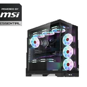 Powered By MSI Essential-MSI B760 GAMING PLUS WIFI,GALAX RTX 4070 SUPER 12GB DUAL FANS,CPU i5-14400f,MSI SPATIUM M461 PCIE 4.0 NVME M.2 4TB,REDRAGON 240MM COOLER,THERMALTAKE 750W GOLD PSU,XPG 32GB RAM DDR5,GAMEON EMPEROR IV 7 FANS CASE