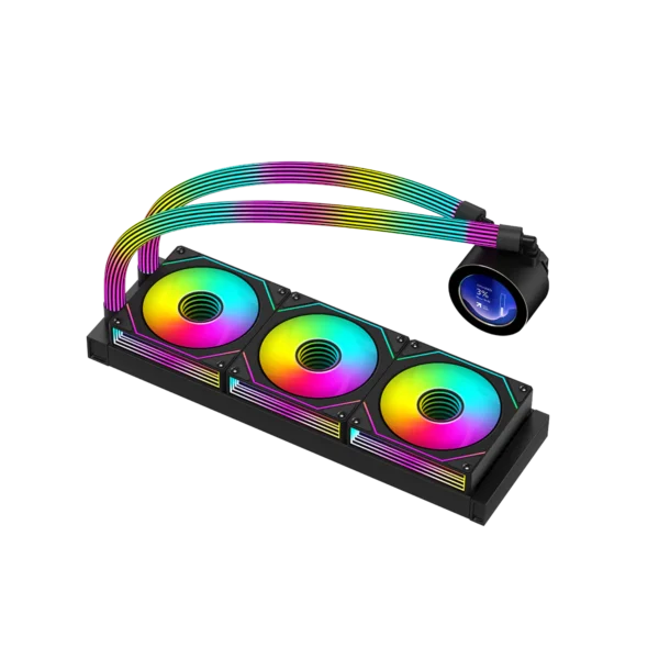 GAMEON - KRAKEN N360 LCD Display Liquid CPU Cooler 360mm With ARGB Tube - BLACK/WHITE - Image 15