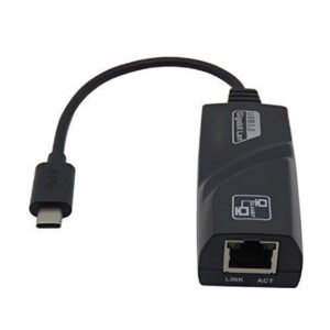 Ultra-Fast USB Type-C Ethernet Adapter – Powerful Gigabit LAN Converter