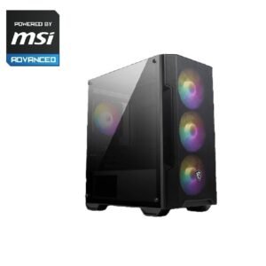 Powered By MSI Advanced-MSI GEFORCE RTX 3050 VENTUS GEFORCE 2XS 8G OC VGA,CPU I5-12400F,MSI PRO H610M-G DDR4,MSI MAG A850GL PCIE5 PSU,MSI MAG FORGE M100A COMPUTER CHASSIS,AG200COOLER,LEXAR 512GB M.2 SSD,XPG RAM DDR4 16GB