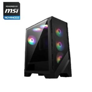 Powered By MSI Advanced-MSI GEFORCE RTX 3050 VENTUS 2XS 8G OC VGA,CPU I5-12400F,MSI PRO H610M-G DDR4,MSI MAG A850GL PCIE5 PSU,MSI MAG FORGE 120A AIRFLOW CASE,LEXAR 512GB M.2 SSD,AG200COOLER,XPG RAM DDR4 16GB