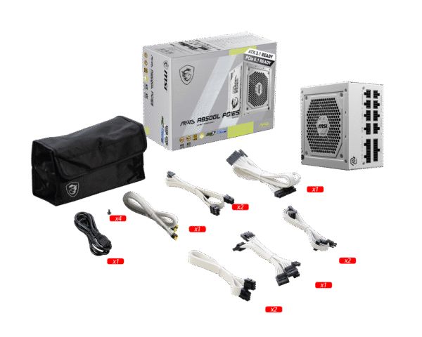 Powered by MSI Ultimate-MSI RTX 4060 Ventus 2X Black 8G OC,MSI Pro B760M-P DDR4,MSI MAG A850GL PCIE5 WHITE PSU,MSI Spatium M450 PCIe 4.0 NVMe M.2 1TB SSD,XPG RAM DDR4-16gb,MSI MEG CORELIQUID S360 COOLER,MSI MAG FORGE M100A CASE - Image 7