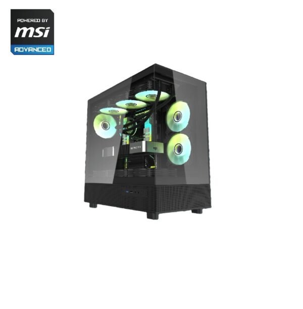 Powered By MSI Advanced-MSI VGA GEFORCE RTX 3060 VENTUS 2X 12G OC,CPU I5-12400F,MSI PRO H610M-G DDR4,MSI SPATIUM M482 PCIE4.0 NVME M.2 2TB SSD,MSI MAG CORELIQUID C240 CPU LIQUID COOLER,XPG RAM DDR4 16GB,GAMEON 750W BRONZE POWER SUPPLY,DARKFLASH DPX90 PC CASE