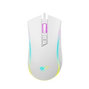 HAVIT MS1034 RGB BACKLIT Wired Gaming Mouse - White
