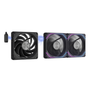 darkFlash G16 120MM Magnetic ARGB PC Case Fans - 3 Pack, Tool-Free Installation, up to 2200RPM Cooling, 4-Pin PWM, Sync with Motherboard RGB Software